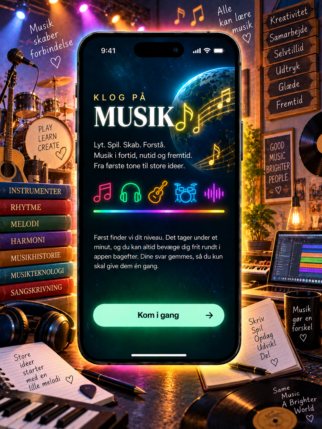 KLOG PÅ - MUSIK