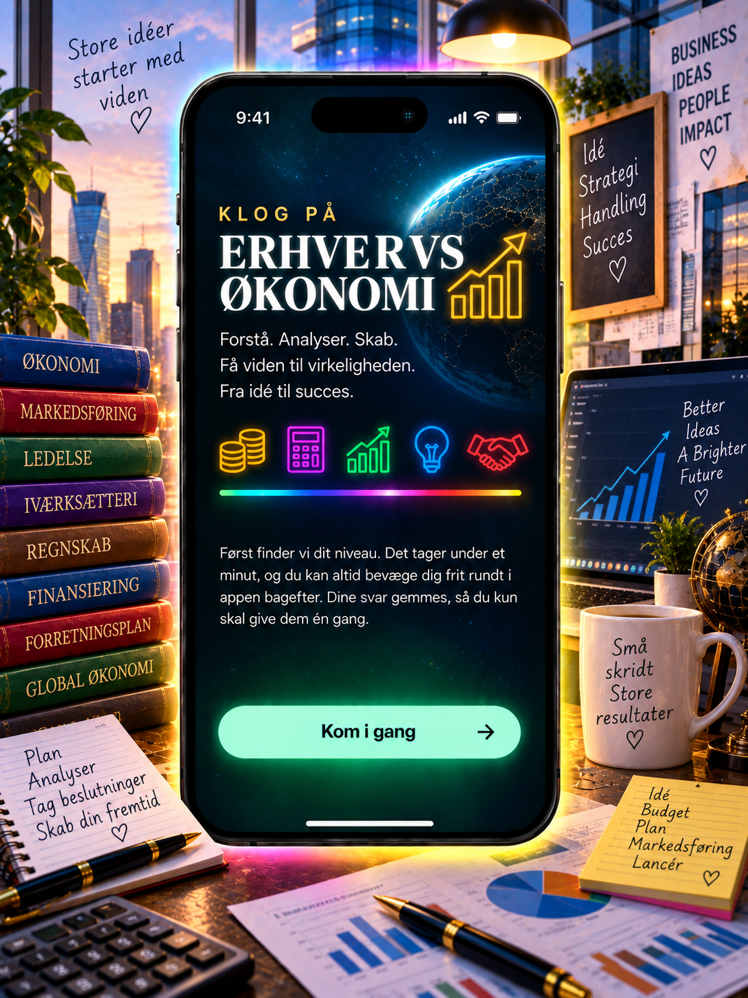 KLOG PÅ – ERHVERVSØKONOMI