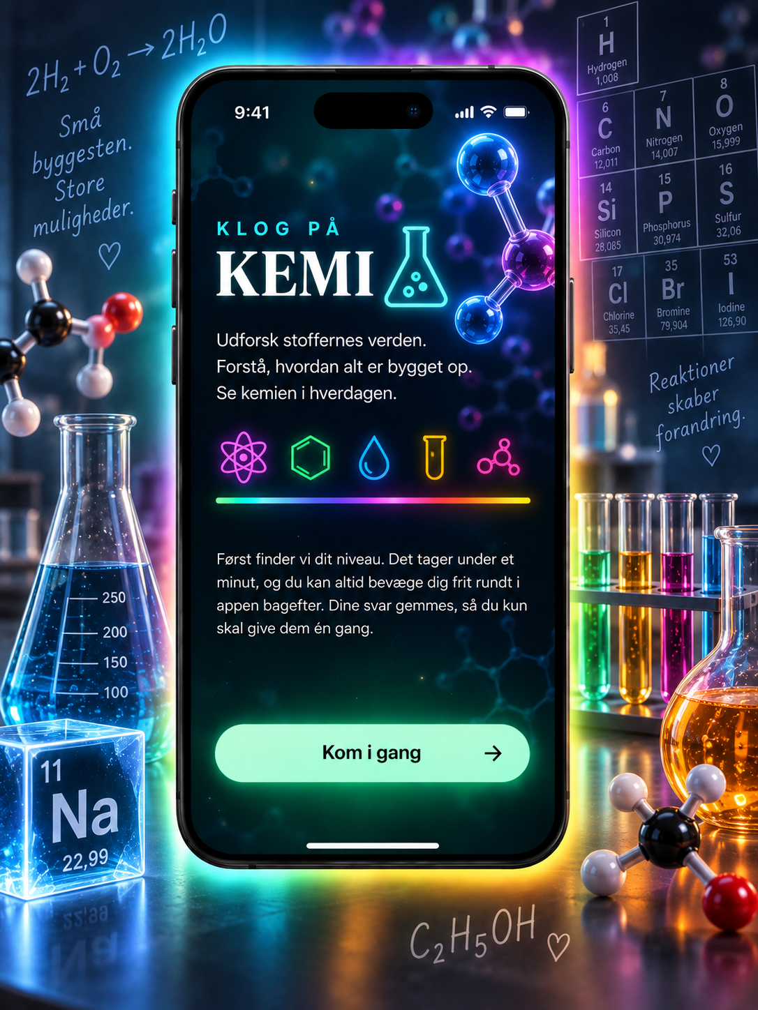 KLOG PÅ - KEMI