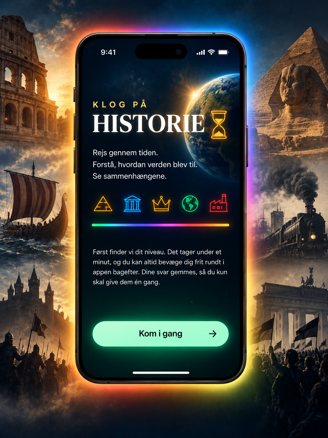 KLOG PÅ - HISTORIE