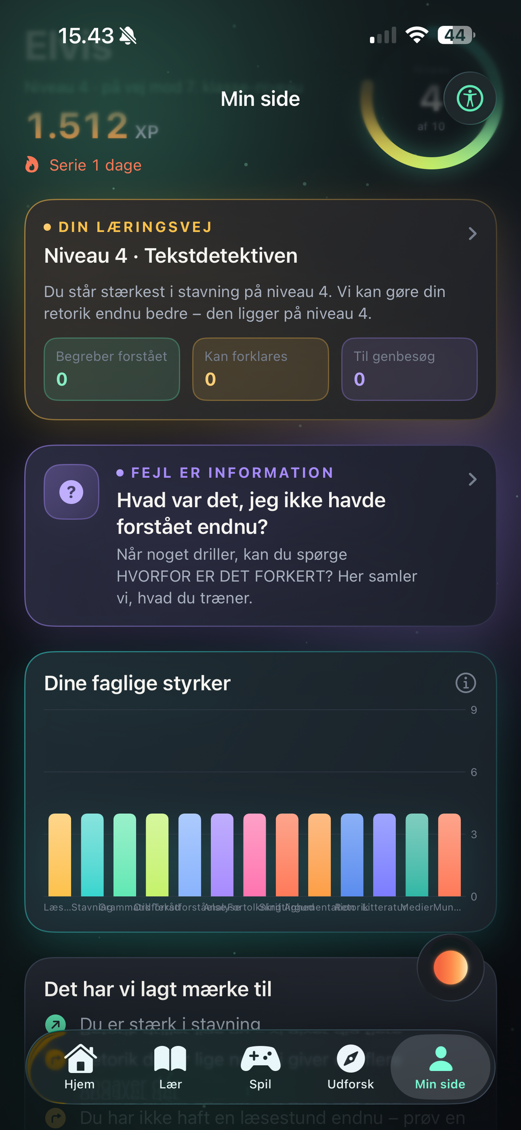 KLOG PÅ - DANSK