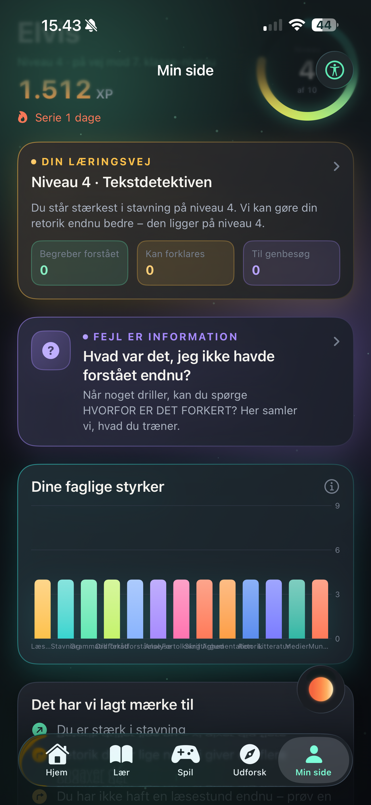 KLOG PÅ - DANSK