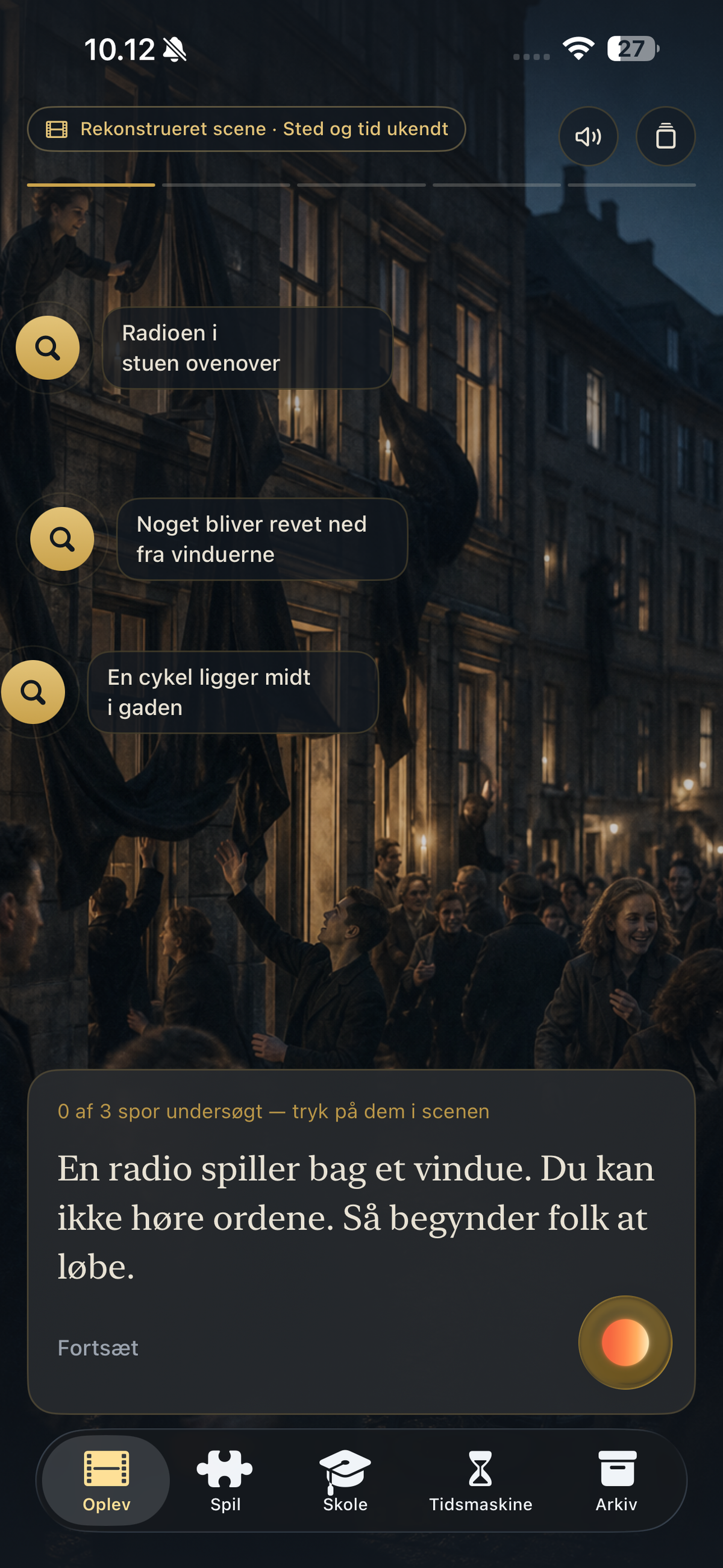 KLOG PÅ - HISTORIE