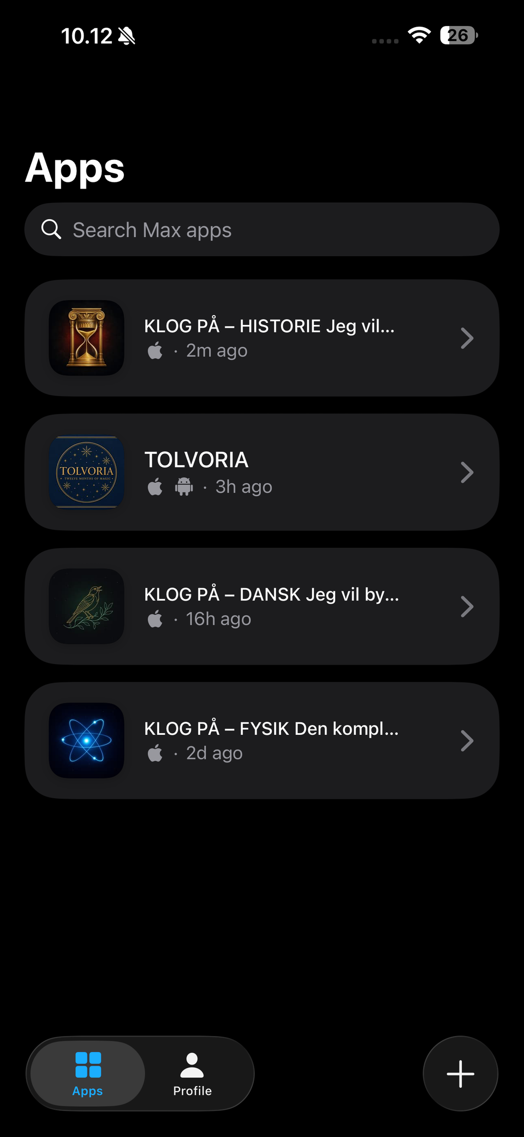 KLOG PÅ - HISTORIE