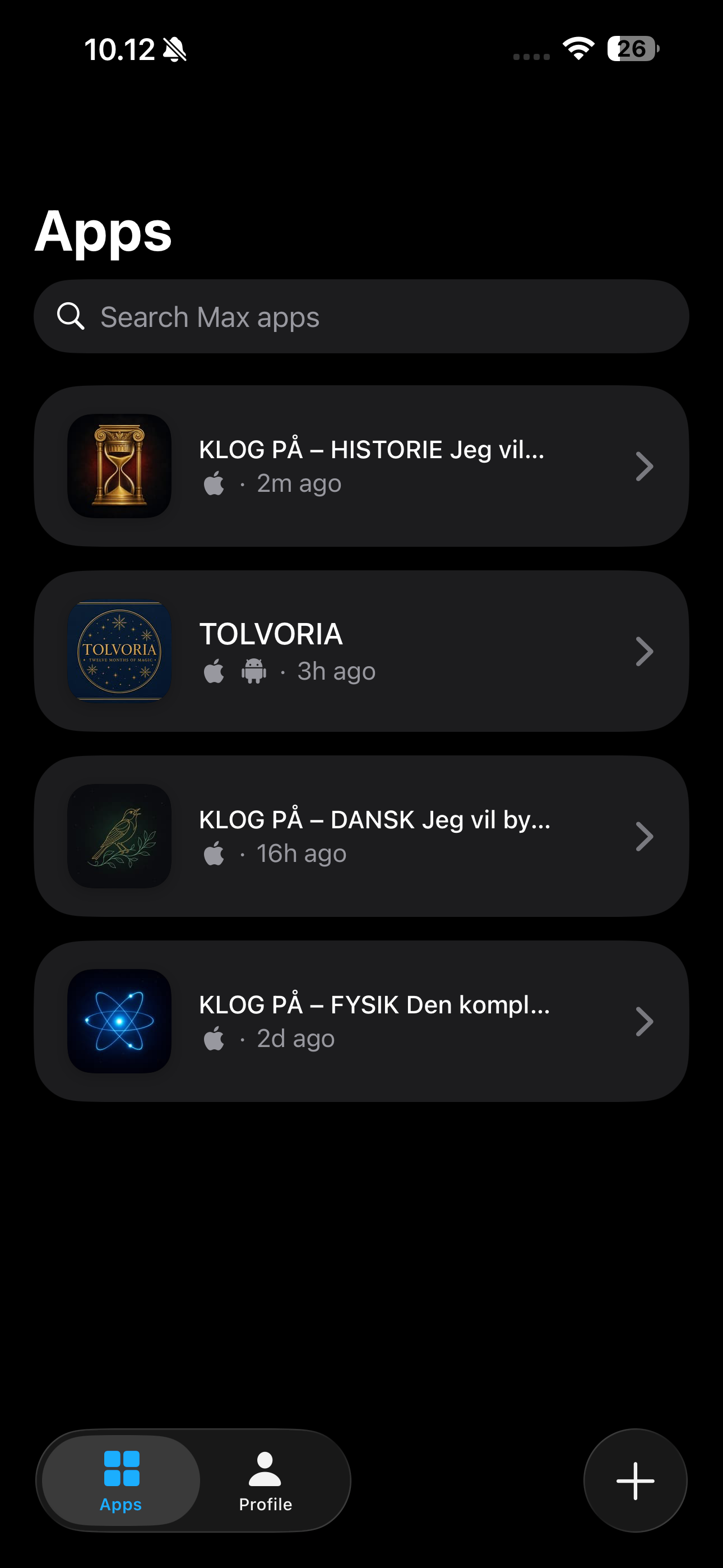 KLOG PÅ - HISTORIE