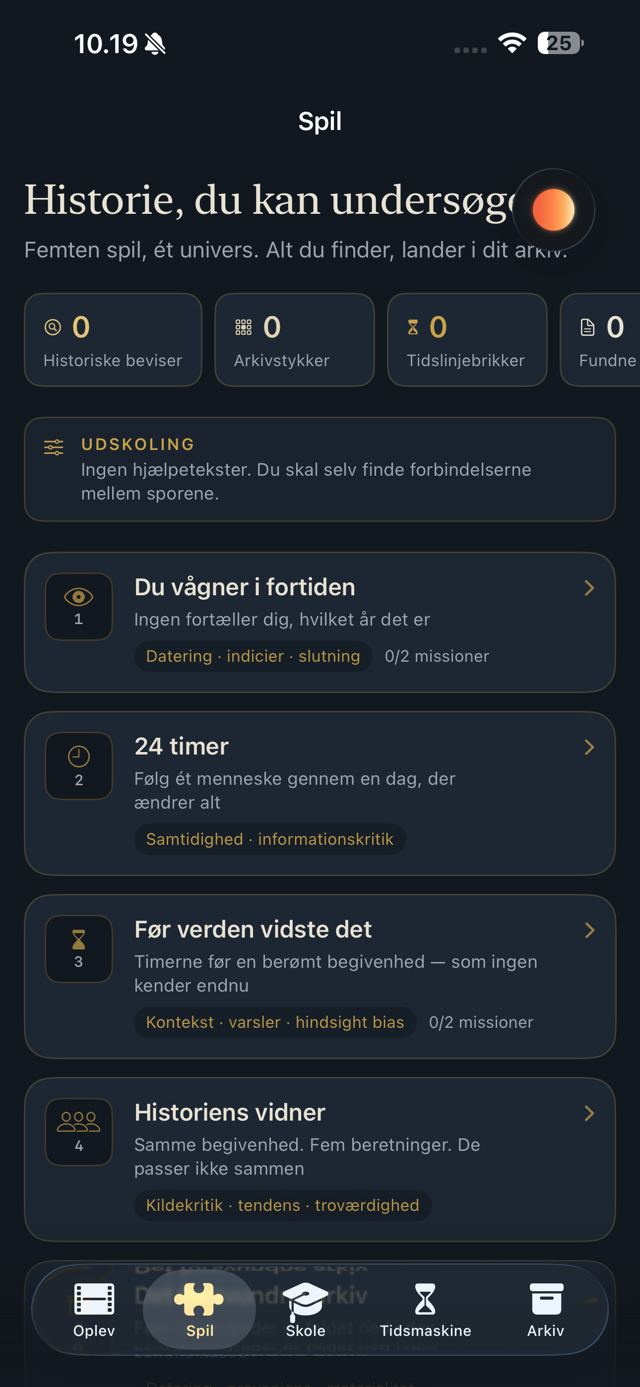KLOG PÅ - HISTORIE